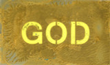 Yellow Gold GOD Panel [VK0347]