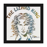 JIM MORRISON Paper Pop FRAMED [VKAD2554]