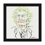 MARK TWAIN Paper Pop FRAMED [VKAD2560]