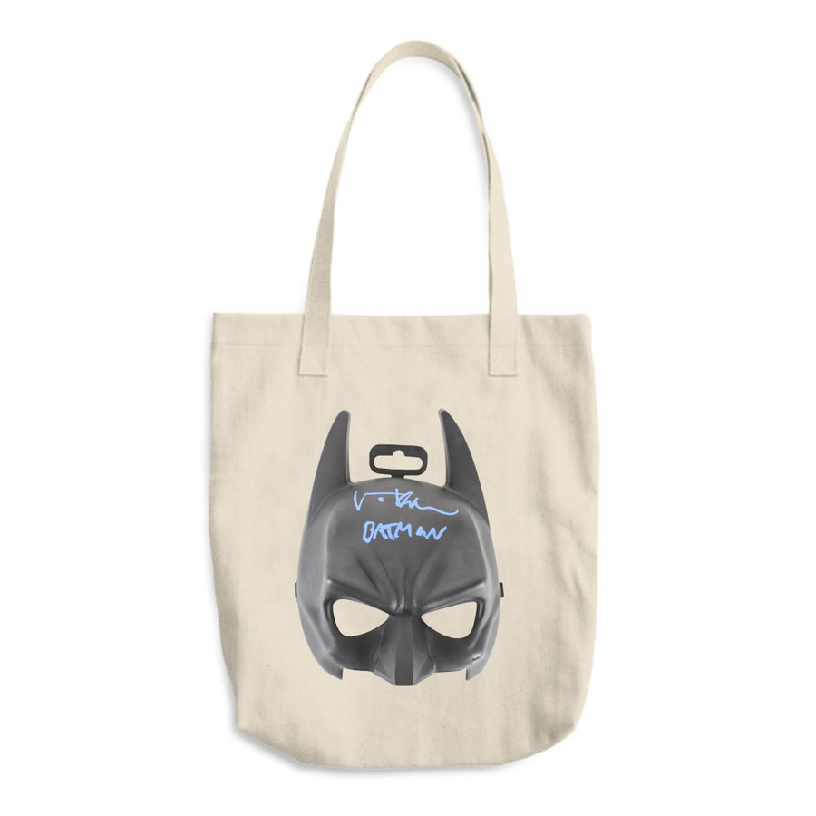 'We all wear masks' Batman / Cotton Tote Bag
