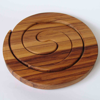 Spiral rimu placemats