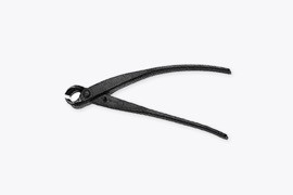 Concave Knob Cutter Kikuhamon 7inch, High Carbon Steel Tea Dogu