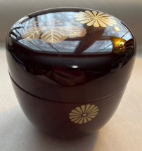 Natsume: Chu, Tameniro, Kikugui, Lacquer over Resin