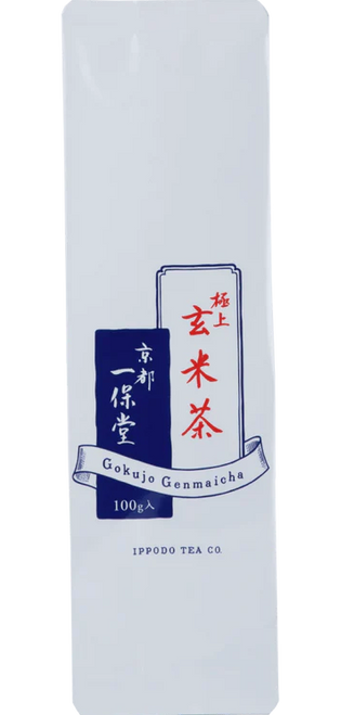 Genmaicha- Leaf Tea - Green Tea mixed with Toaster Rice, 100 g bag