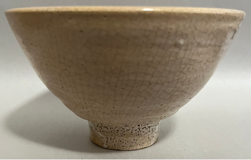 Chawan:  Classic Shino-yaki Tea Bowl