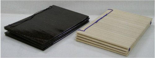 Kizue Board Set (4) for Chabako: Made of Paulownia (Kiri) Wood