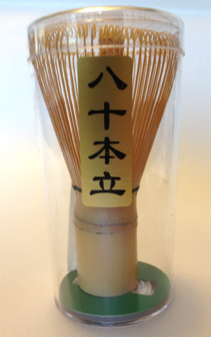 Matcha Whisk- White Bamboo (100 prongs)