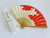 Sensu (fan):  Tea Ceremony Stream 2, 18 cm (7.1"), White Bamboo, for Men, Pre-owned, Mint Condition