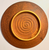 Dish:  Olive Green and Terracotta Stoneware Dish