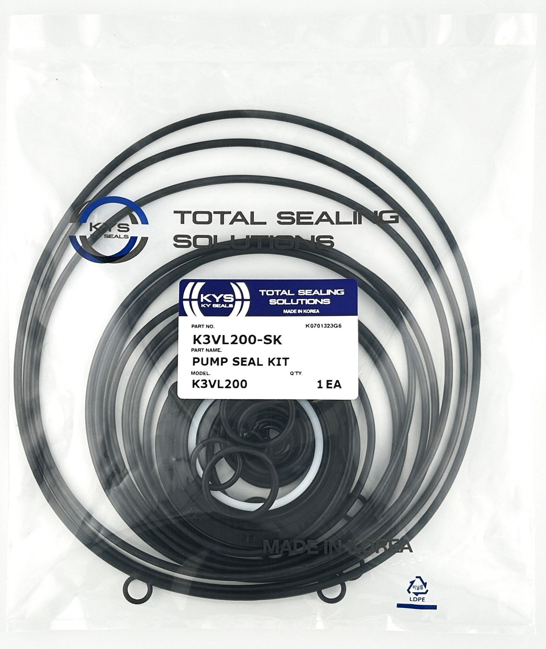 Pump Seal Kit P-290606130461 K3VL200 - Hydra Parts USA