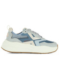 AZZURRO | SMITH X: Sneakers HORIZON con inserti in pelle