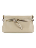 BEIGE | Borsa a spalla in pelle BELT BAG CLASSIC