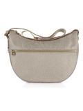 BEIGE | Borsa LUNA Middle Eco Line in tessuto OP