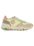 GIALLO CHIARO | Sneakers in pelle e tessuto CHACRONA LINEN