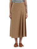 CAMMELLO | Gonna midi ZATTERA in popeline cotone
