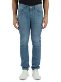 AZURBLAU | Jeanshose mit fünf Taschen JOHN Slim Fit