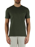 DUNKELGRÜN | Regular Fit Baumwoll-T-Shirt FRIDA