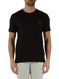 SCHWARZ | Regular Fit Baumwoll-T-Shirt FRIDA