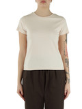 Puder | Slim-Fit T-Shirt aus Baumwolle