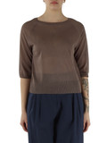 MARRONE | MONOCHROME: Maglia in misto viscosa CONICO