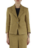 BEIGE | Giacca CARDATO in lino nattè