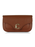 Leder | Schultertasche aus genarbtem Leder C-ME Medium
