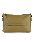 KAKI | Borsa a spalla in pelle martellata GRETEL RIBBON Large
