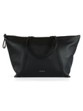 NERO | Borsa a spalla in pelle martellata NORY Large