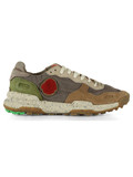 TORTORA | Sneakers in pelle e tessuto CHACRONA LINEN