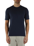 BLAU | Garment Dyed Baumwoll-T-Shirt