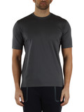 DUNKELGRAU | Garment Dyed Baumwoll-T-Shirt