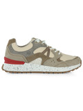BEIGE | LEGGENDA: Sneakers in pelle e tessuto TOKYO SHINJUKO