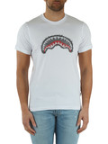 WEISS | T-shirt SCRIBBLE EMBROIDERY SHARK Regular Fit