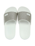 BIANCO | Ciabatte SLIPPERS STRASS BEACH