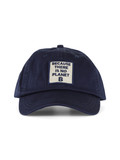 BLU | Cappello in cotone con patch logo frontale