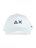BIANCO | Cappellino in cotone con ricamo logo