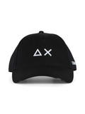 NERO | Cappellino in cotone con ricamo logo
