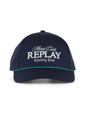 BLU SCURO | MCCC Collection:: Cappello in cotone con ricamo logo