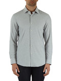 GRIGIO CHIARO | Camicia slim fit performance stretch