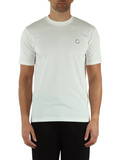 OFF WHITE | T-shirt in cotone con patch logo frontale