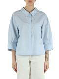 CELESTE | Camicia in popeline a righe