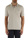 BEIGE | Polo INDRO in cotone e rayon stretch