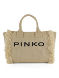 BEIGE | Borsa in rafia BEACH SHOPPER