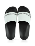 OFF WHITE | Ciabatte Beachwear con scritta logo