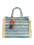 AZZURRO | Borsa in paglia BUBY S. CLAIRE Large