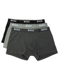 GRIGIO | Il set POWER comprende tre paia di parigamba in cotone stretch