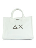 BIANCO | BEACH: Borsa shopping CALI Midi in canvas