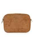 Leder | Kameratasche mit Schulterriemen aus Eco-Suede