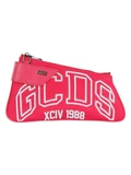 FUCSIA | Borsa a spalla COMMA NOTTE con ricamo logo