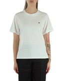 BIANCO | T-shirt in cotone VENACO con ricamo logo